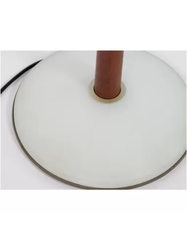 Flos a4540000 pao f lámpara de pie r7s 300w madera oscura blanco cristal